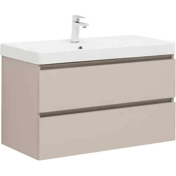 ТУМБА ПОД РАКОВИНУ AQUANET ВЕГА 2.0 90 БЕЖЕВЫЙ