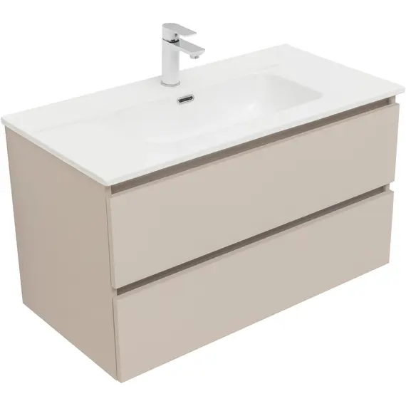 ТУМБА ПОД РАКОВИНУ AQUANET ВЕГА 2.0 90 БЕЖЕВЫЙ