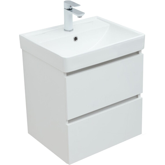 ТУМБА ПОД РАКОВИНУ AQUANET ВЕГА 50 (2 ЯЩИКА)