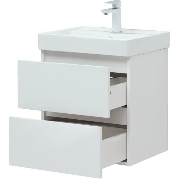 ТУМБА ПОД РАКОВИНУ AQUANET ВЕГА 50 (2 ЯЩИКА)