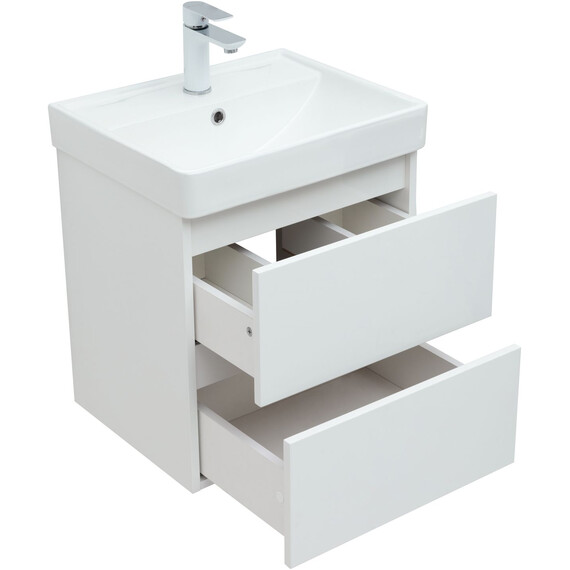 ТУМБА ПОД РАКОВИНУ AQUANET ВЕГА 50 (2 ЯЩИКА)