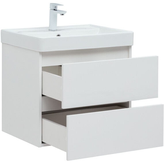 ТУМБА ПОД РАКОВИНУ AQUANET ВЕГА 60 (2 ЯЩИКА)