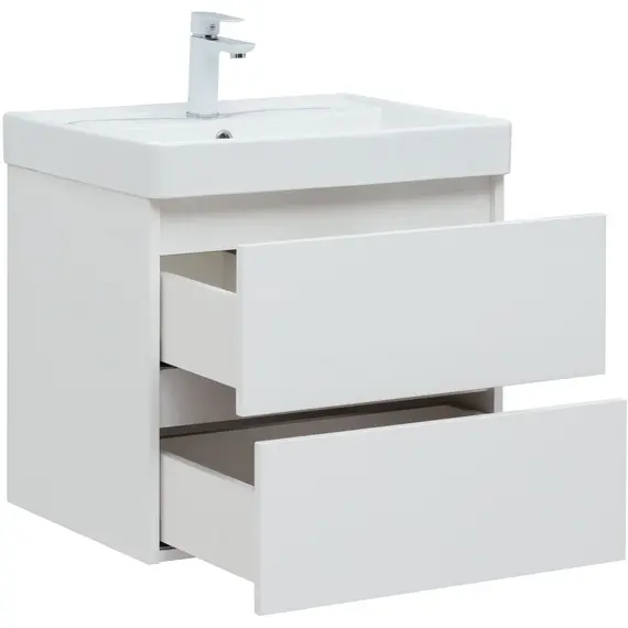 ТУМБА ПОД РАКОВИНУ AQUANET ВЕГА 60 (2 ЯЩИКА)