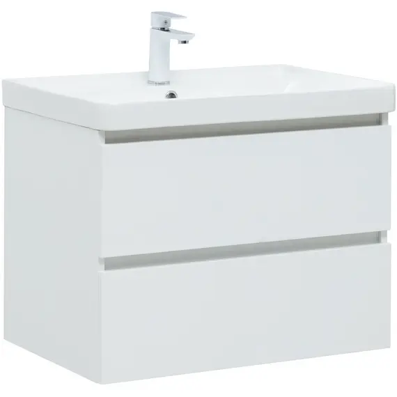 ТУМБА ПОД РАКОВИНУ AQUANET ВЕГА 70 (2 ЯЩИКА)