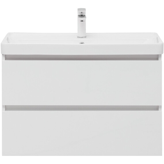 ТУМБА ПОД РАКОВИНУ AQUANET ВЕГА 80 (2 ЯЩИКА)