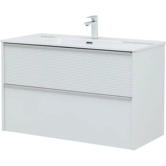 ТУМБА ПОД РАКОВИНУ AQUANET ВИТА 100 БЕЛЫЙ МАТОВЫЙ