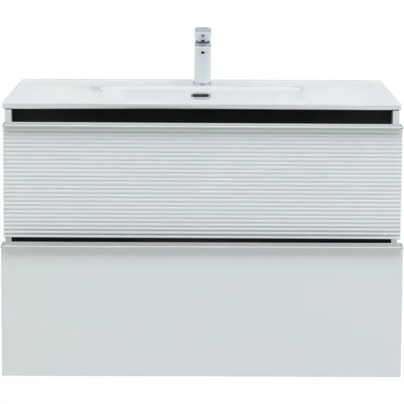 ТУМБА ПОД РАКОВИНУ AQUANET ВИТА 100 БЕЛЫЙ МАТОВЫЙ