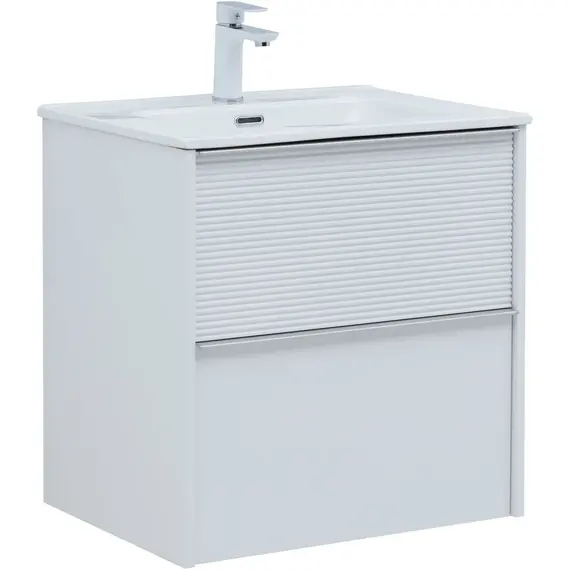 ТУМБА ПОД РАКОВИНУ AQUANET ВИТА 60 БЕЛЫЙ МАТОВЫЙ