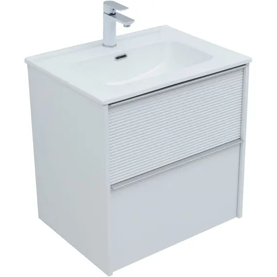 ТУМБА ПОД РАКОВИНУ AQUANET ВИТА 60 БЕЛЫЙ МАТОВЫЙ