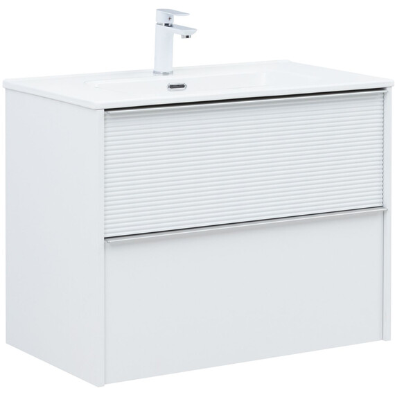 ТУМБА ПОД РАКОВИНУ AQUANET ВИТА 80 БЕЛЫЙ МАТОВЫЙ