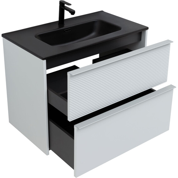 ТУМБА ПОД РАКОВИНУ AQUANET ВИТА 80 БЕЛЫЙ МАТОВЫЙ