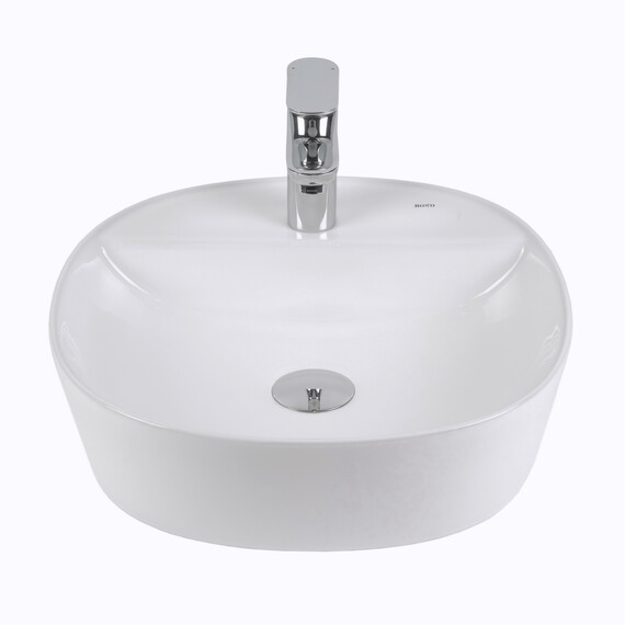 РАКОВИНА НАКЛАДНАЯ BOND S01-410 41*41*11,5СМ БЕЛАЯ С ОТВЕРСТИЕМ ПОД СМЕСИТЕЛЬ
