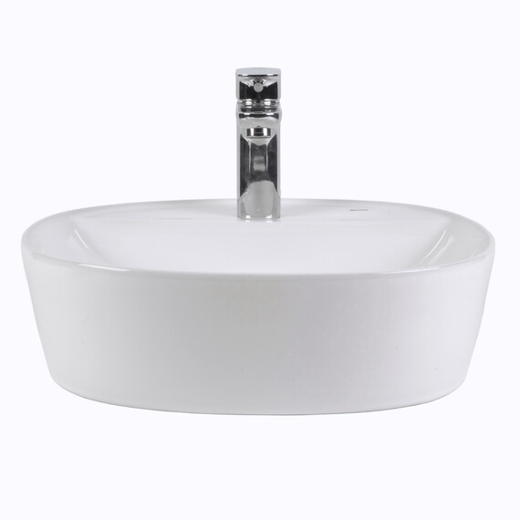 РАКОВИНА НАКЛАДНАЯ BOND S01-410 41*41*11,5СМ БЕЛАЯ С ОТВЕРСТИЕМ ПОД СМЕСИТЕЛЬ