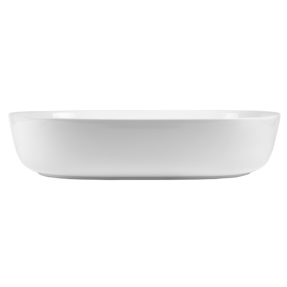 РАКОВИНА НАКЛАДНАЯ ПРЯМОУГОЛЬНО-ОВАЛЬНАЯ BOND S51-600 60*40*13,5СМ БЕЛАЯ