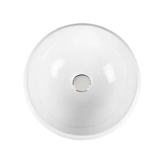 РАКОВИНА НАКЛАДНАЯ КРУГЛАЯ BOND S52-390 40*40*15,5СМ БЕЛАЯ