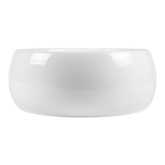 РАКОВИНА НАКЛАДНАЯ КРУГЛАЯ BOND S52-390 40*40*15,5СМ БЕЛАЯ