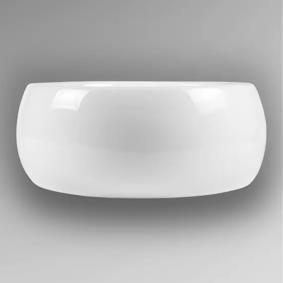 РАКОВИНА НАКЛАДНАЯ КРУГЛАЯ BOND S52-390 40*40*15,5СМ БЕЛАЯ