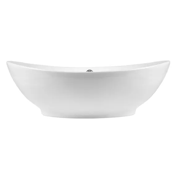 РАКОВИНА НАКЛАДНАЯ ОВАЛЬНАЯ BOND S55-590 59*38*19СМ БЕЛАЯ