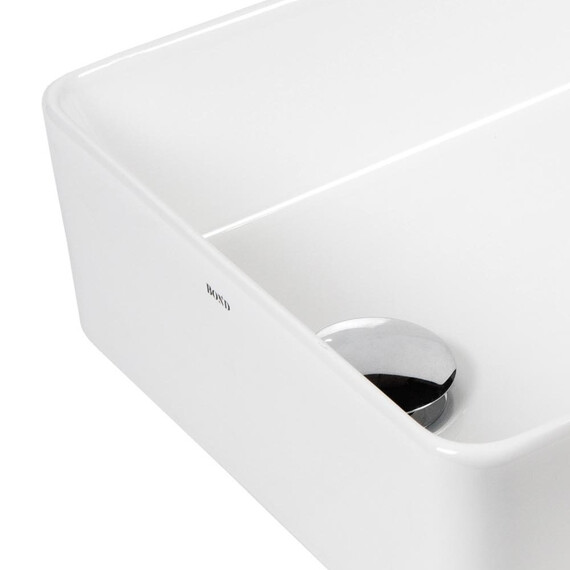 РАКОВИНА НАКЛАДНАЯ ПРЯМОУГОЛЬНАЯ BOND S67-500 51,5*33,5*11,5СМ БЕЛАЯ