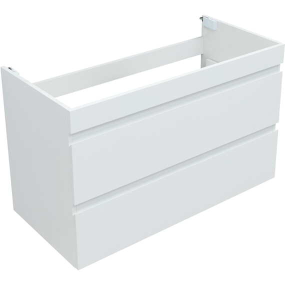 ТУМБА ПОД РАКОВИНУ AQUANET НОТА NEW 100 БЕЛЫЙ ГЛЯНЕЦ