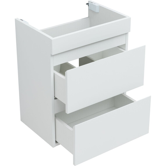 ТУМБА ПОД РАКОВИНУ AQUANET НОТА NEW 50 БЕЛЫЙ ГЛЯНЕЦ