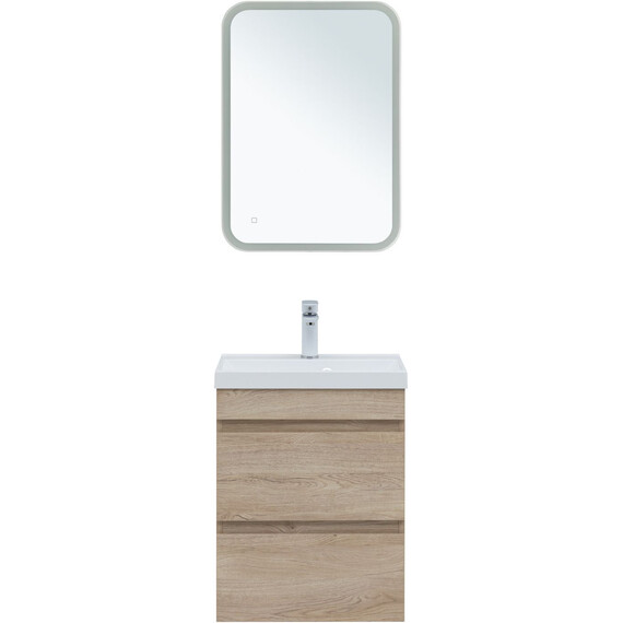 ТУМБА ПОД РАКОВИНУ AQUANET НОТА NEW 50 ДУБ СВЕТЛЫЙ