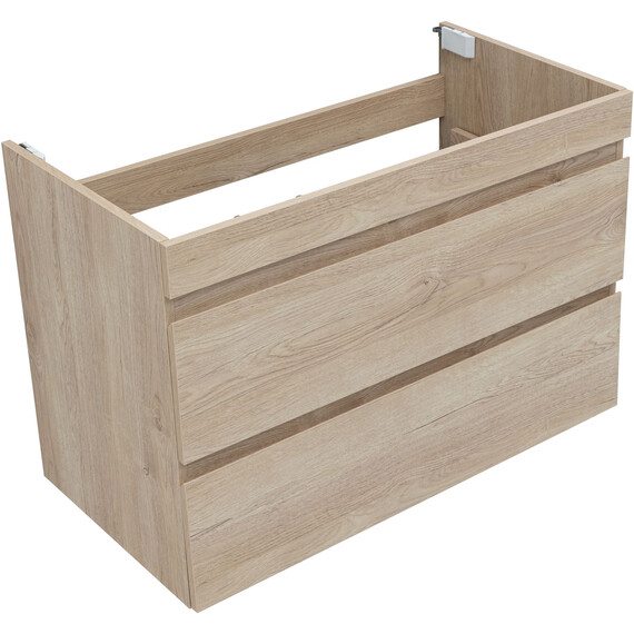 ТУМБА ПОД РАКОВИНУ AQUANET НОТА NEW 90 ДУБ СВЕТЛЫЙ