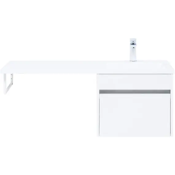 ТУМБА ПОД РАКОВИНУ AQUANET ТОКИО 48 БЕЛЫЙ (ПОДВЕСНАЯ, 1 ЯЩИК)