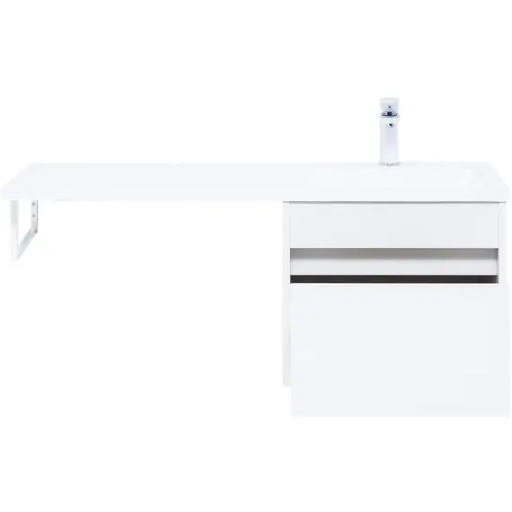 ТУМБА ПОД РАКОВИНУ AQUANET ТОКИО 48 БЕЛЫЙ (ПОДВЕСНАЯ, 1 ЯЩИК)