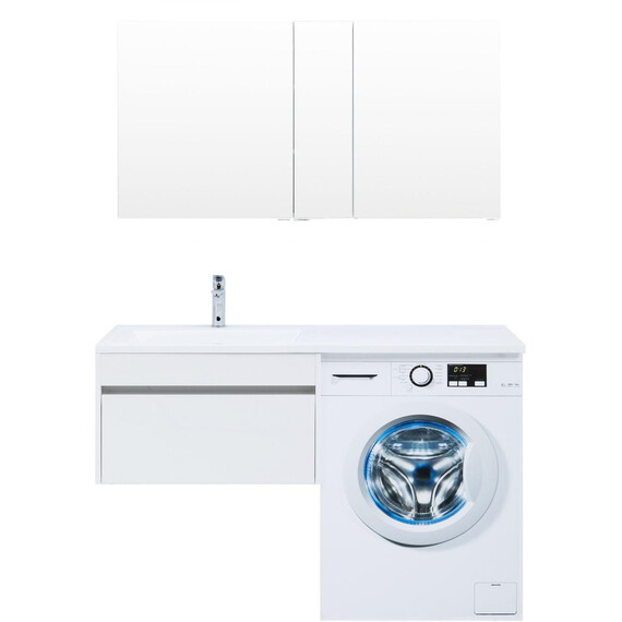 ТУМБА ПОД РАКОВИНУ AQUANET ТОКИО 68 БЕЛЫЙ (ПОДВЕСНАЯ, 1 ЯЩИК)