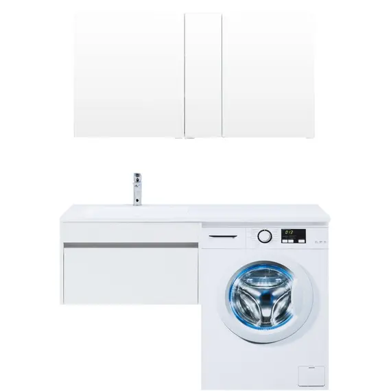 ТУМБА ПОД РАКОВИНУ AQUANET ТОКИО 68 БЕЛЫЙ (ПОДВЕСНАЯ, 1 ЯЩИК)