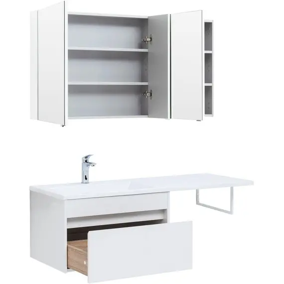 ТУМБА ПОД РАКОВИНУ AQUANET ТОКИО 68 БЕЛЫЙ (ПОДВЕСНАЯ, 1 ЯЩИК)