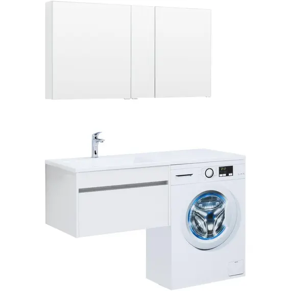 ТУМБА ПОД РАКОВИНУ AQUANET ТОКИО 68 БЕЛЫЙ (ПОДВЕСНАЯ, 1 ЯЩИК)