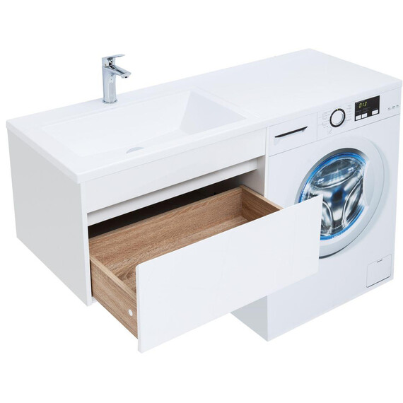 ТУМБА ПОД РАКОВИНУ AQUANET ТОКИО 68 БЕЛЫЙ (ПОДВЕСНАЯ, 1 ЯЩИК)