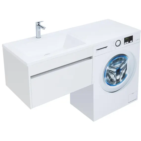 ТУМБА ПОД РАКОВИНУ AQUANET ТОКИО 68 БЕЛЫЙ (ПОДВЕСНАЯ, 1 ЯЩИК)