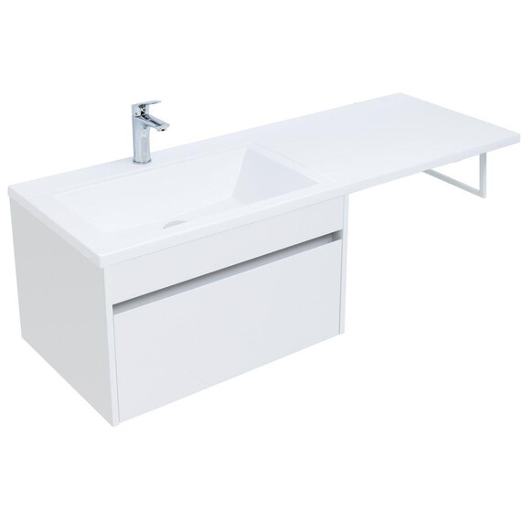 ТУМБА ПОД РАКОВИНУ AQUANET ТОКИО 68 БЕЛЫЙ (ПОДВЕСНАЯ, 1 ЯЩИК)