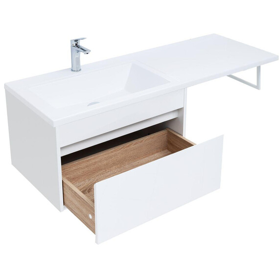 ТУМБА ПОД РАКОВИНУ AQUANET ТОКИО 68 БЕЛЫЙ (ПОДВЕСНАЯ, 1 ЯЩИК)