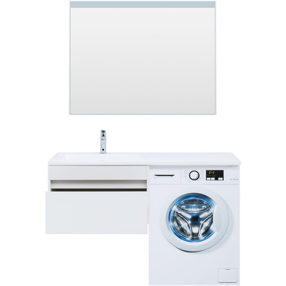 ТУМБА ПОД РАКОВИНУ AQUANET ТОКИО 68 БЕЛЫЙ (ПОДВЕСНАЯ, 1 ЯЩИК)