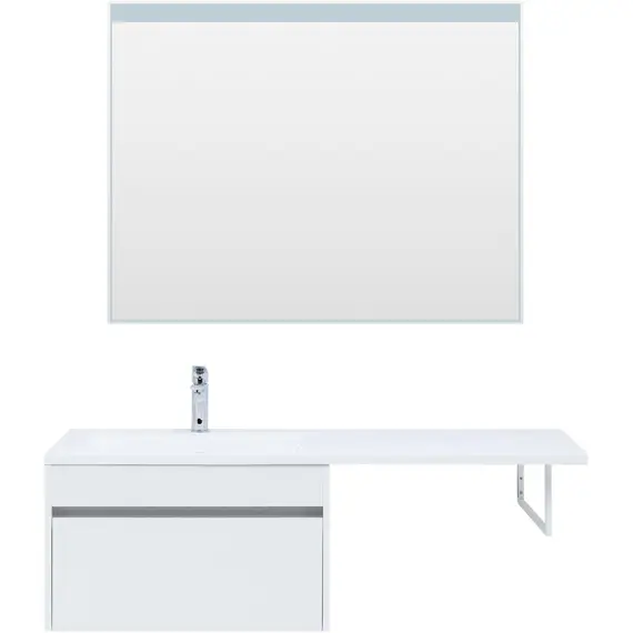 ТУМБА ПОД РАКОВИНУ AQUANET ТОКИО 68 БЕЛЫЙ (ПОДВЕСНАЯ, 1 ЯЩИК)