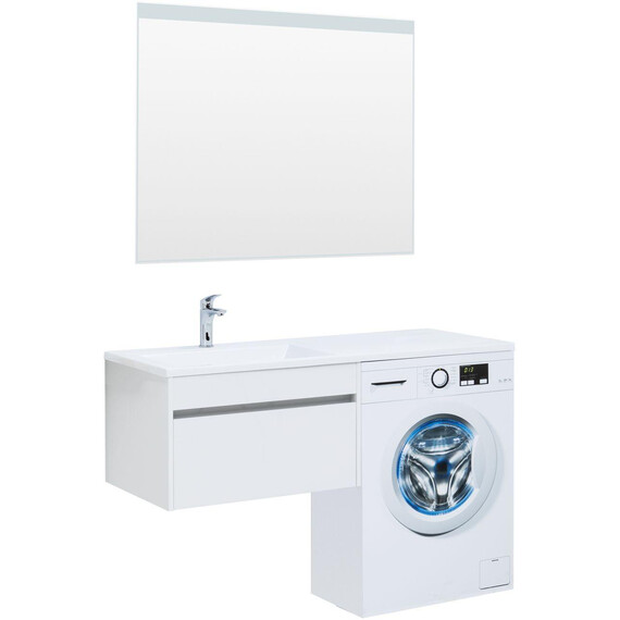 ТУМБА ПОД РАКОВИНУ AQUANET ТОКИО 68 БЕЛЫЙ (ПОДВЕСНАЯ, 1 ЯЩИК)