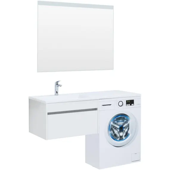 ТУМБА ПОД РАКОВИНУ AQUANET ТОКИО 68 БЕЛЫЙ (ПОДВЕСНАЯ, 1 ЯЩИК)