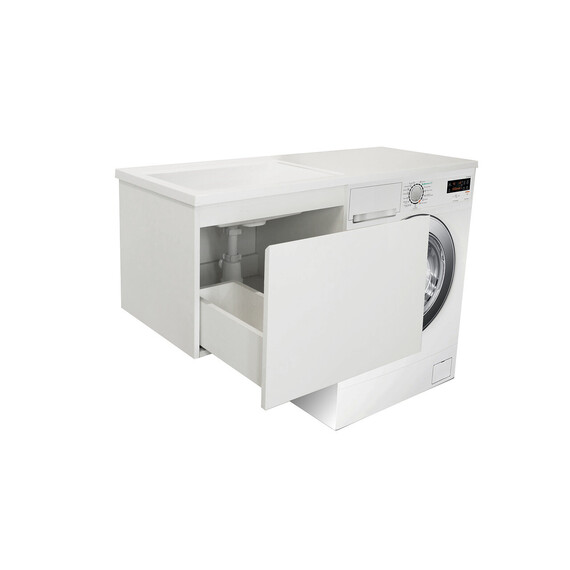 КОМПЛЕКТ МЕБЕЛИ DALLAS LUXE 1000Х482 ЛЕВОСТОРОННИЙ ПОДВЕСНОЙ 1 ЯЩИК (ШХГХВ) 358Х476Х430