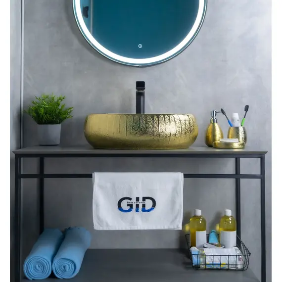 ЗОЛОТАЯ КЕРАМИЧЕСКАЯ РАКОВИНА GID 9030G