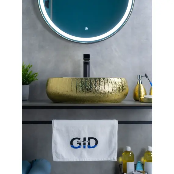 ЗОЛОТАЯ КЕРАМИЧЕСКАЯ РАКОВИНА GID 9030G