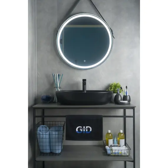 ЧЕРНАЯ МАТОВАЯ КЕРАМИЧЕСКАЯ РАКОВИНА GID BM1346