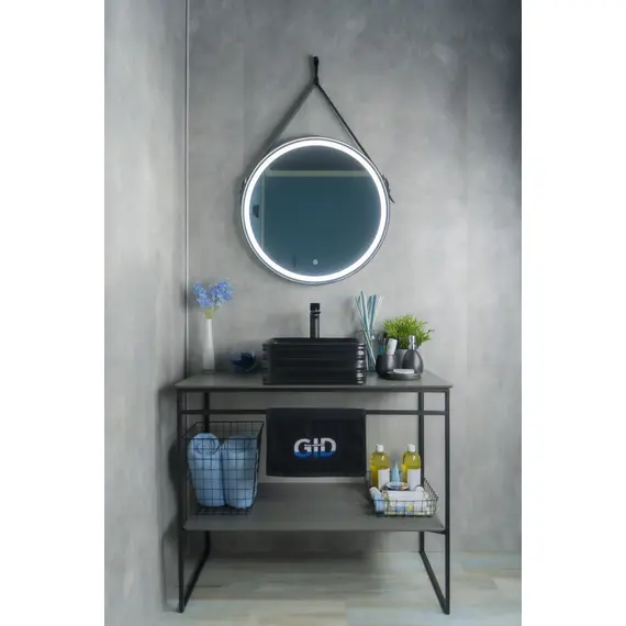 ЧЕРНАЯ МАТОВАЯ КЕРАМИЧЕСКАЯ РАКОВИНА GID BM965