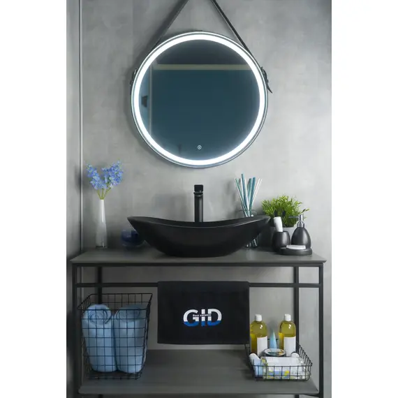 ЧЕРНАЯ МАТОВАЯ КЕРАМИЧЕСКАЯ РАКОВИНА GID BM9811