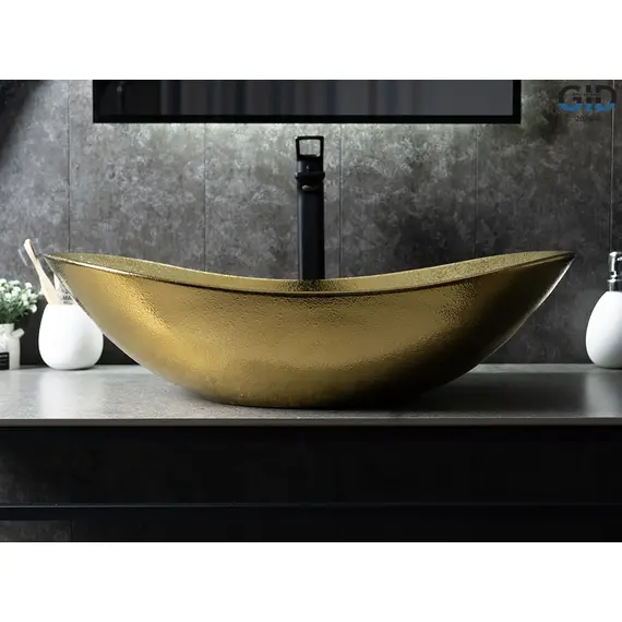 ЗОЛОТАЯ КЕРАМИЧЕСКАЯ РАКОВИНА GID GD9811