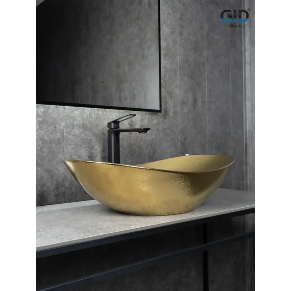 ЗОЛОТАЯ КЕРАМИЧЕСКАЯ РАКОВИНА GID GD9811