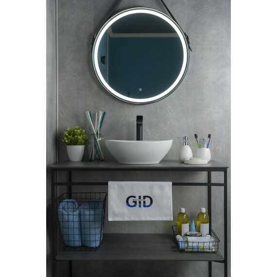 БЕЛАЯ МАТОВАЯ КЕРАМИЧЕСКАЯ РАКОВИНА GID N900